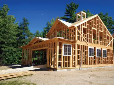 Construction of a house
