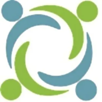 Green and blue Workforce Impact logo