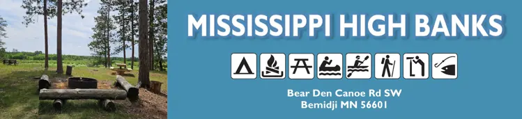 High banks amenities icon banner