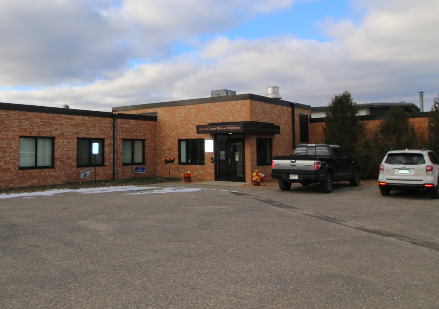 Beltrami County brick highway building