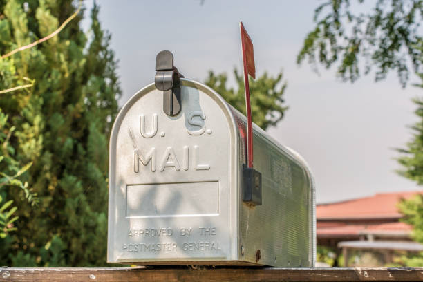 White mailbox