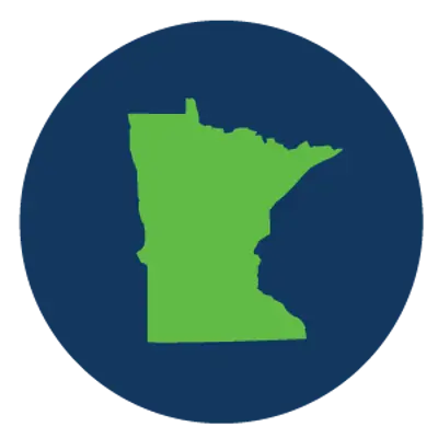 Navy and green Minnesota
