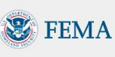 Blue FEMA logo