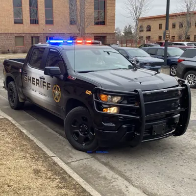 Beltrami County Sheriff's truck